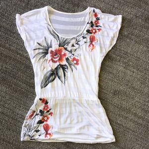 WHBM Floral Blouse A2